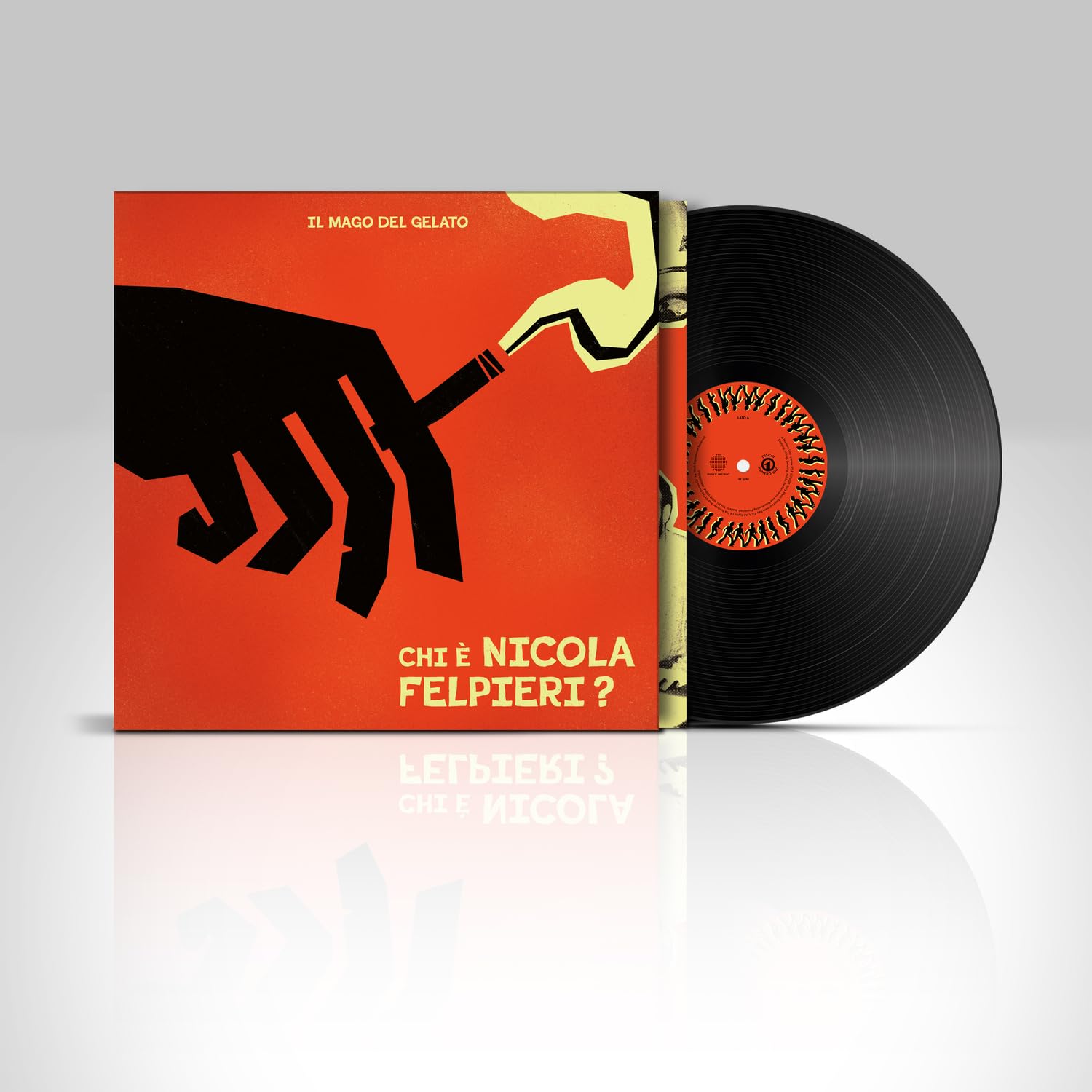 Il Mago Del Gelato - Chi A Nicola Felpieri (Blk) (Ita) [LP] Vinyl Record Album Cover