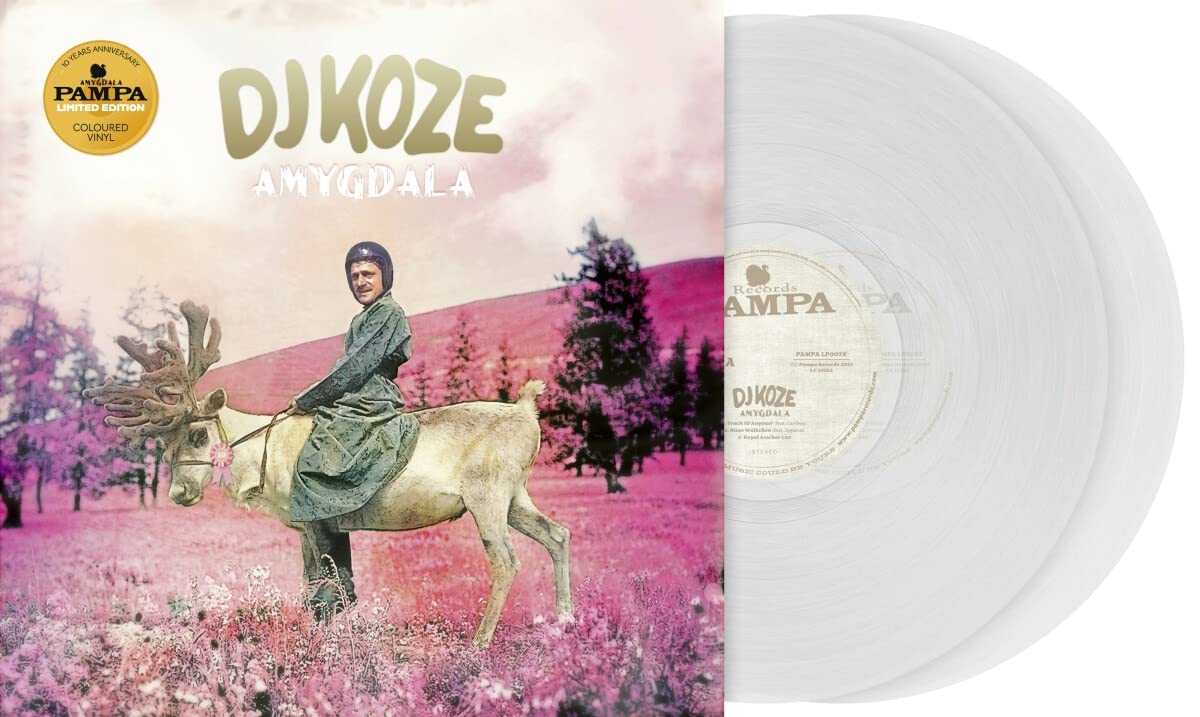 DJ Koze - Amygdala [Clear Vinyl] [Limited Edition] (Aniv) Vinyl Record Album Cover