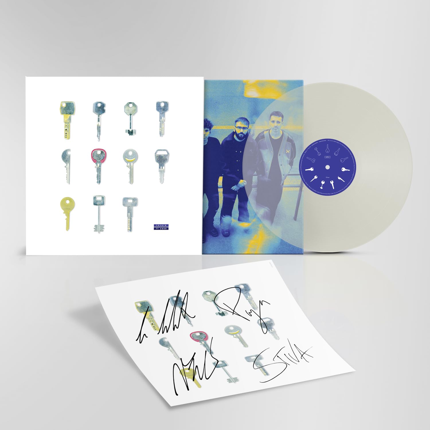 Rovere - 11 Case [Clear Vinyl] (Auto) (Ger) Vinyl Record Album Cover