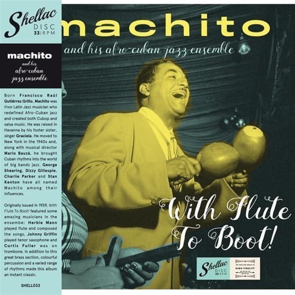 Machito & His Afro-Cuban Jazz Ensemble - With Flute To Boot (Spa) [LP] Vinyl Record Album Cover