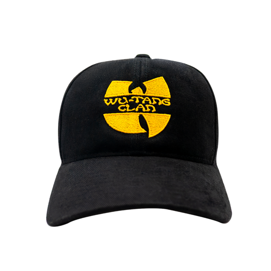 Wu-Tang Clan Officially Licensed Wu Gold Dad Hat Black
