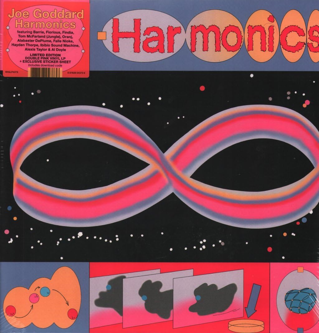 Joe Goddard - Harmonics [Colored Vinyl] (Pnk) (Hol) Vinyl Record Album Cover