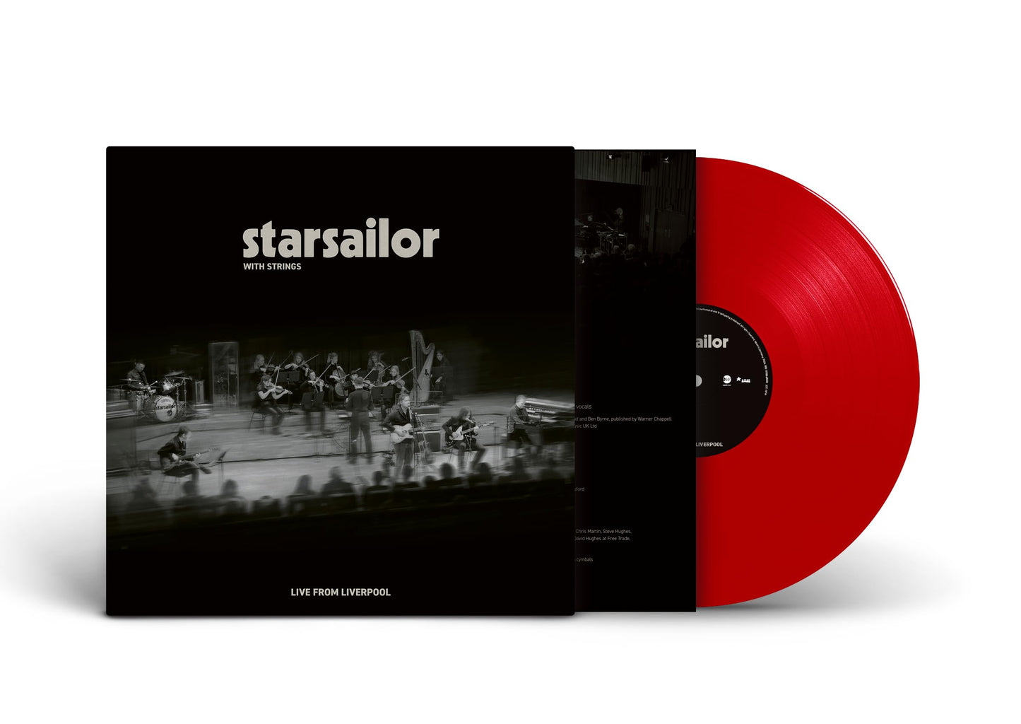 Starsailor - Starsailor With Strings: Live From Liverpool (Red) [LP] Vinyl Record Album Cover
