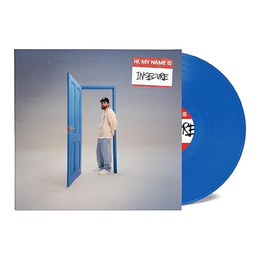 Sam Tompkins - Hi My Name Is Insecure [Colored Vinyl] (Red) (Wht) (Uk) Vinyl Record Album Cover