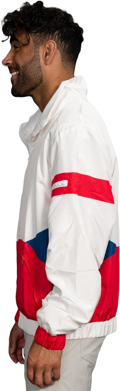 Retro Windbreaker Jacket Lightweight Design 4