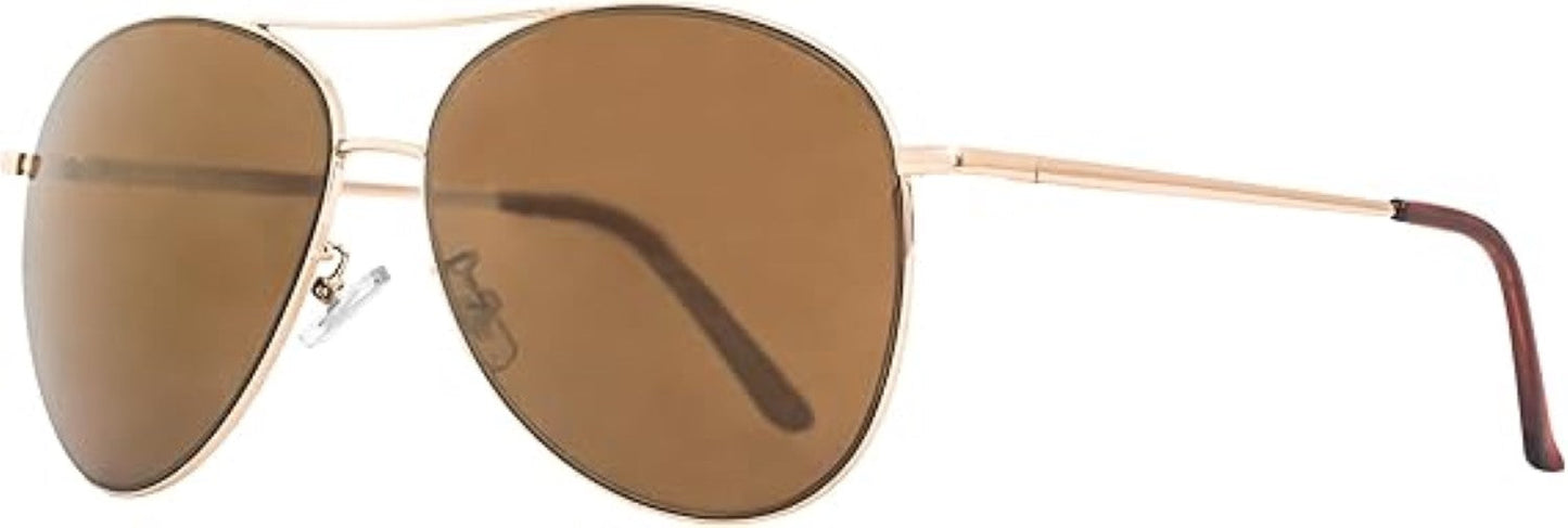 Once Upon a Time in Hollywood Booth Aviator Gold Halloween Cosplay Costume Glasses