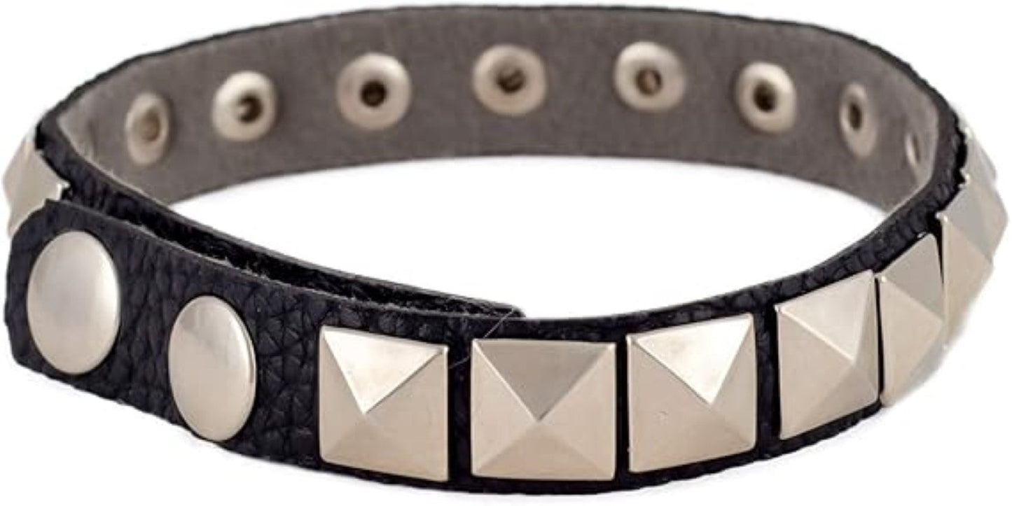 Adult Queen Freddie Music Studded Armband Halloween Cosplay Costume Accessory