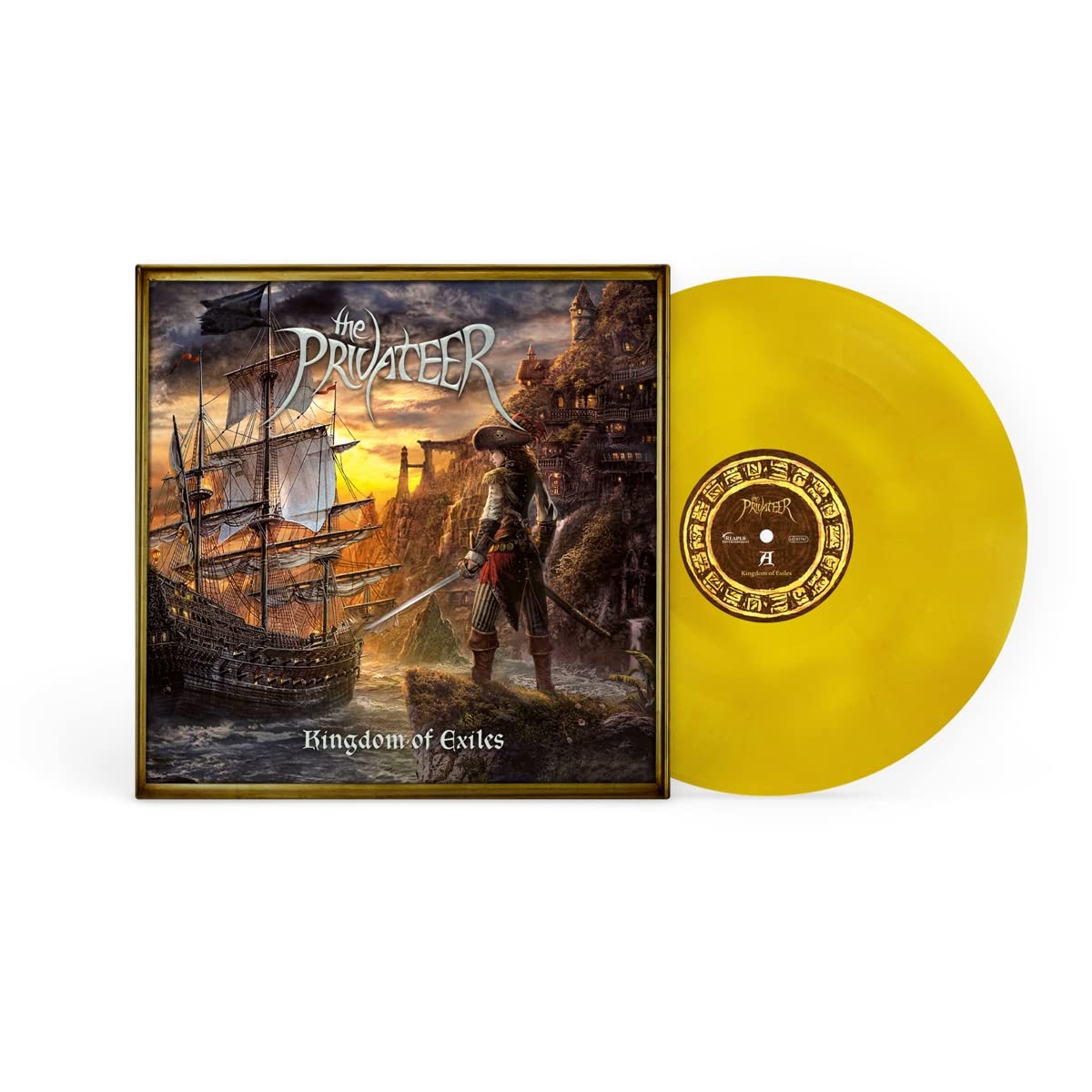 Privateer - Kingdom Of Exiles [Limited Edition] (Hol) Vinyl Record Album Cover