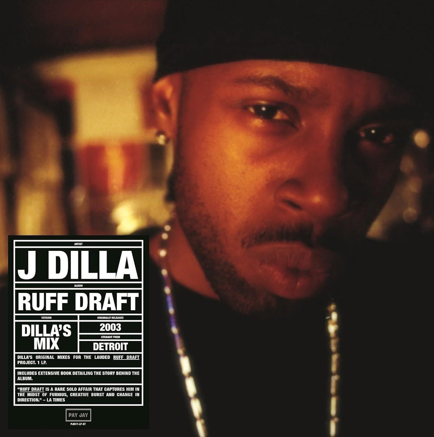 Jay Dee (A.K.A. J Dilla) - Ruff Draft: Dilla's Mix [LP] Vinyl Record Album Cover