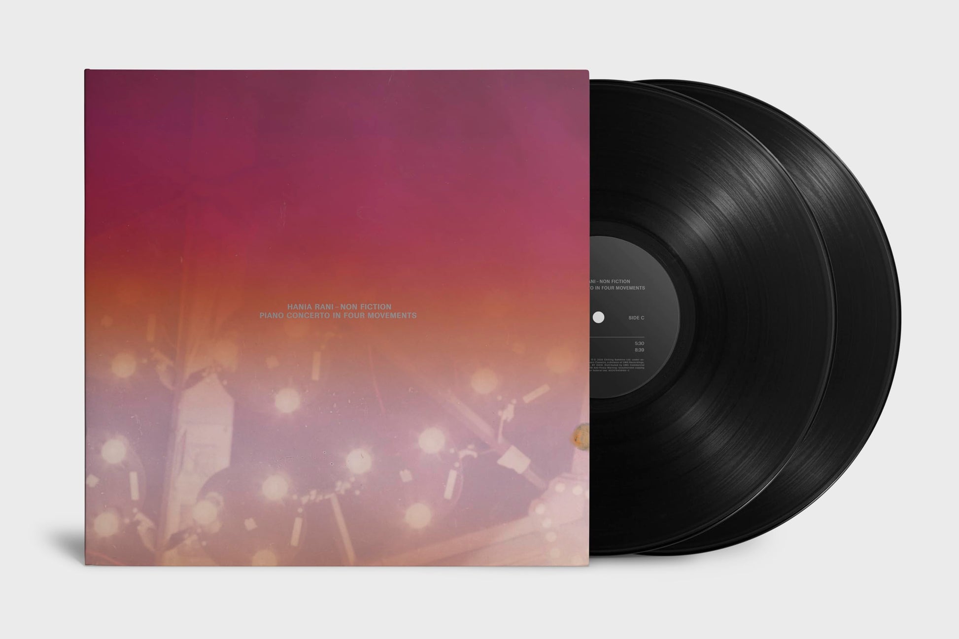 Rani / Wylie / Manchester Collective - Non Fiction - Piano Concerto in Four Movements [LP] Vinyl Record Album Cover