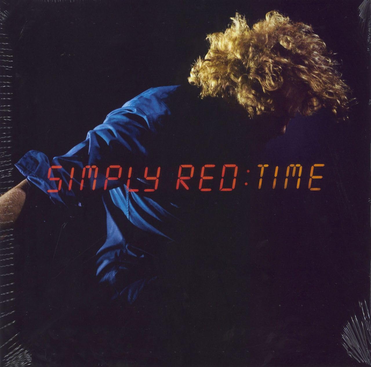 Simply Red - Time [Colored Vinyl] (Gate) (Red) (Uk) Vinyl Record Album Cover