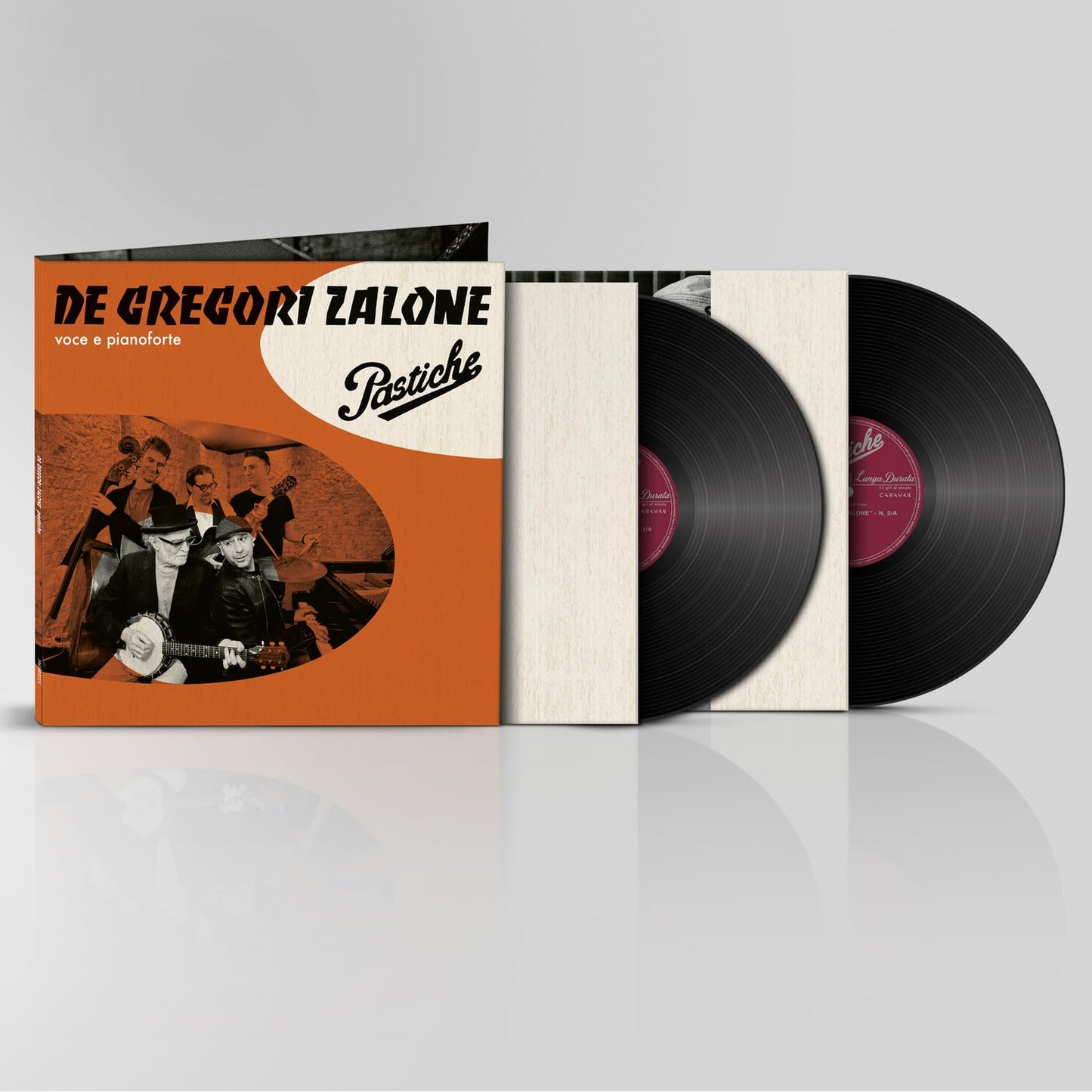 De Zalone Gregori - Pastiche (Blk) (Ita) [LP] Vinyl Record Album Cover