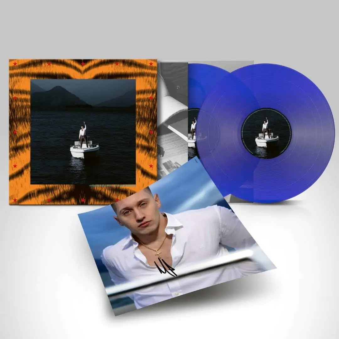 Massimo Pericolo - Le Cose Cambiano (Blue) [Colored Vinyl] (Auto) (Ita) Vinyl Record Album Cover