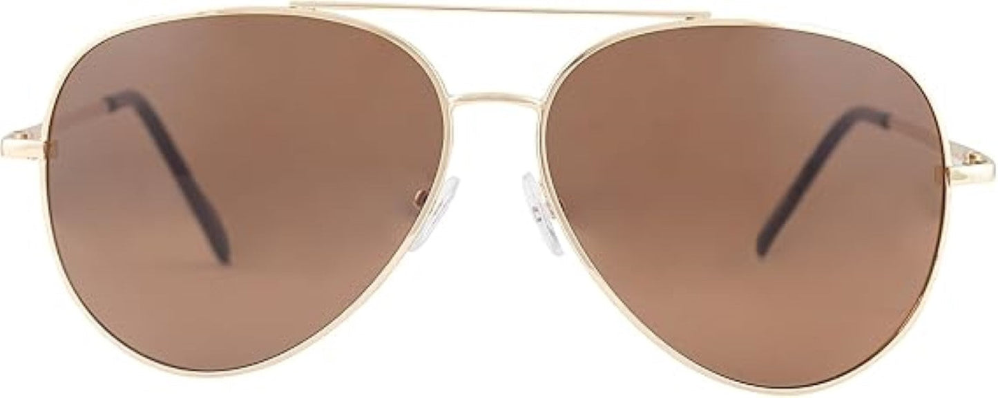 Once Upon a Time in Hollywood Booth Aviator Gold Halloween Cosplay Costume Glasses