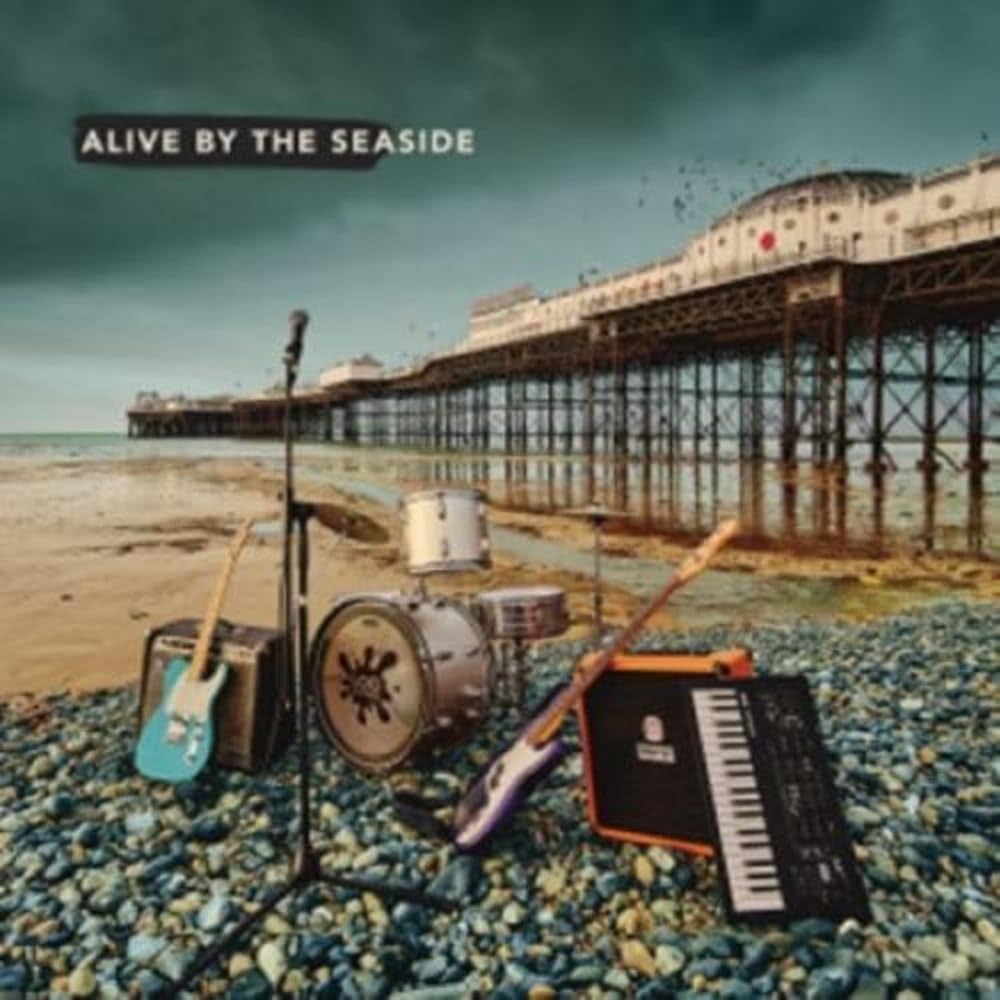 Alive By The Seaside / Various - Alive By The Seaside / Various (Blue) [Colored Vinyl] (Uk) Vinyl Record Album Cover