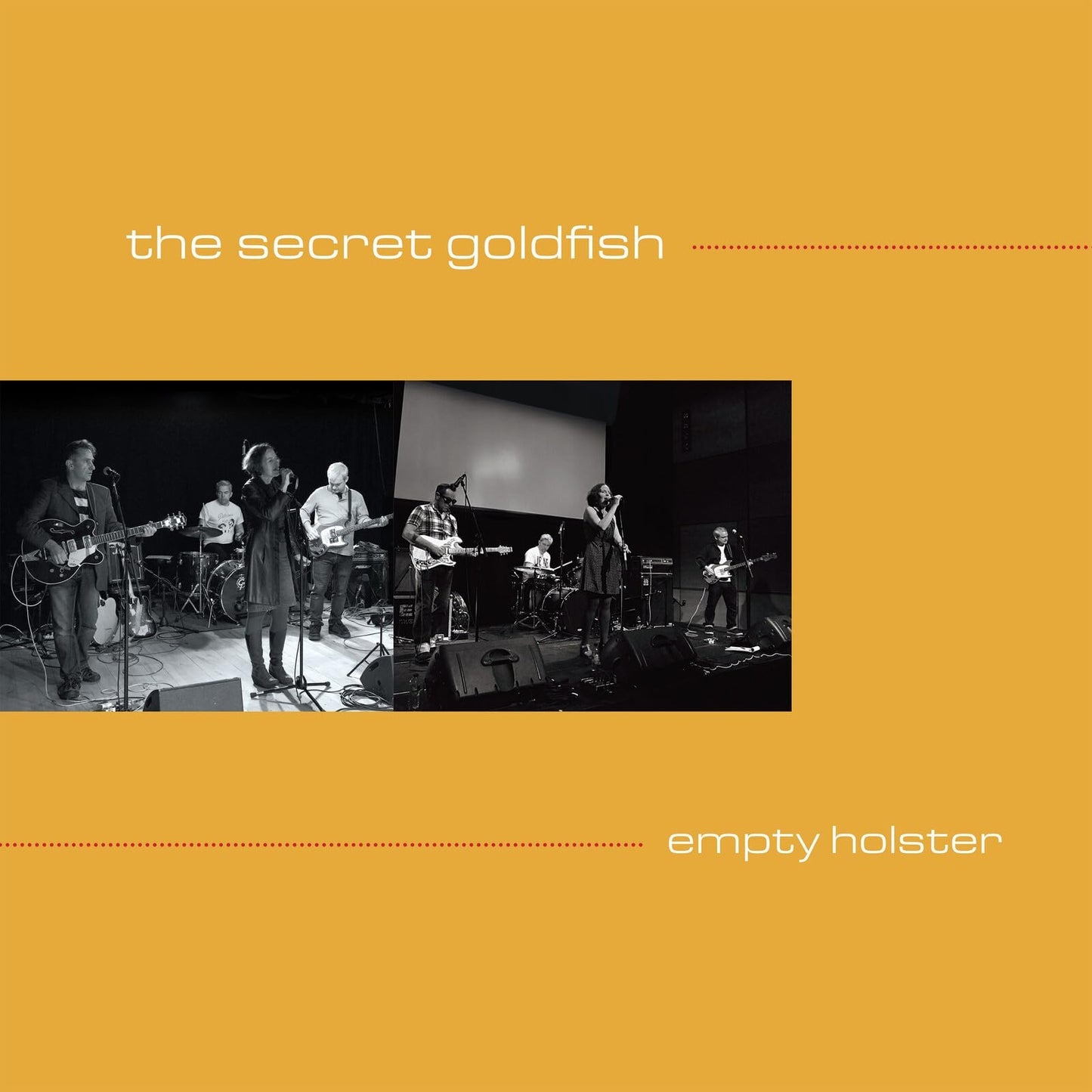 Secret Goldfish - Empty Holster [Colored Vinyl] (Org) (Uk) Vinyl Record Album Cover