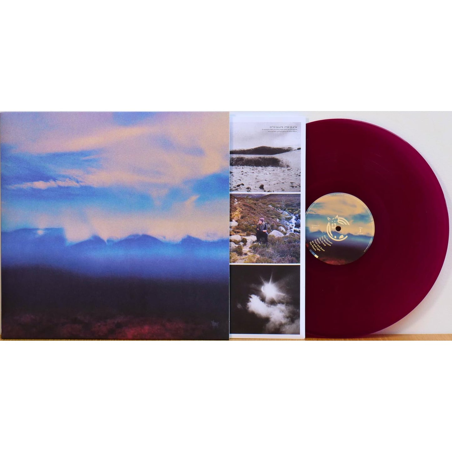 Jenny Sturgeon - Living Mountain [Colored Vinyl] (Purp) (Uk) Vinyl Record Album Cover