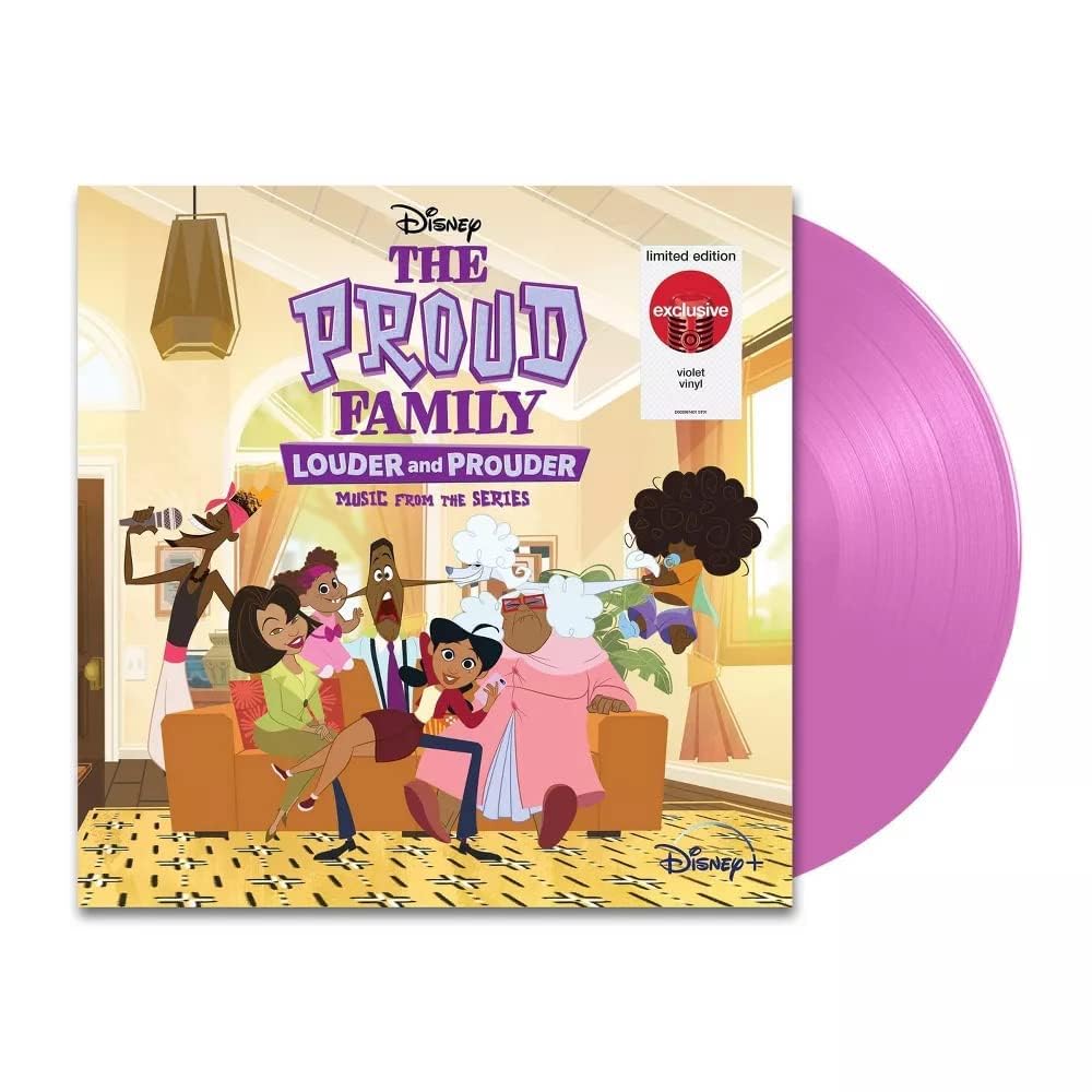 Disney's Proud Family: Louder & Prouder - O.S.T. - Disney's Proud Family: Louder & Prouder - O.S.T. [LP] Vinyl Record Album Cover