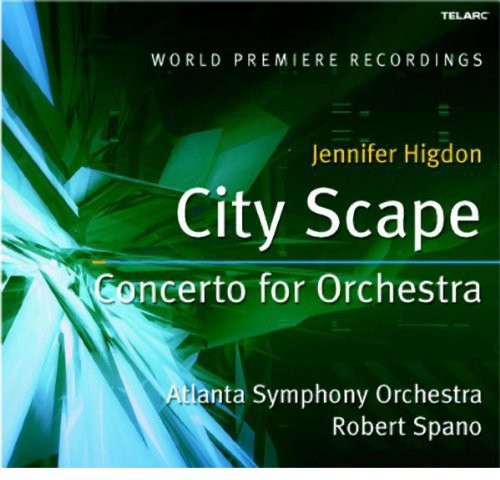 the album cover for Spano/Atlanta Symphony Orch. - City Scape / Concerto For Orchestra