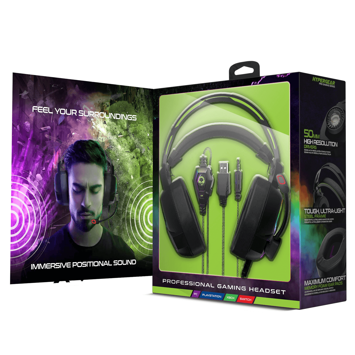 HyperGear SoundRecon Xtreme Pro Multiplatform Gaming Headset
