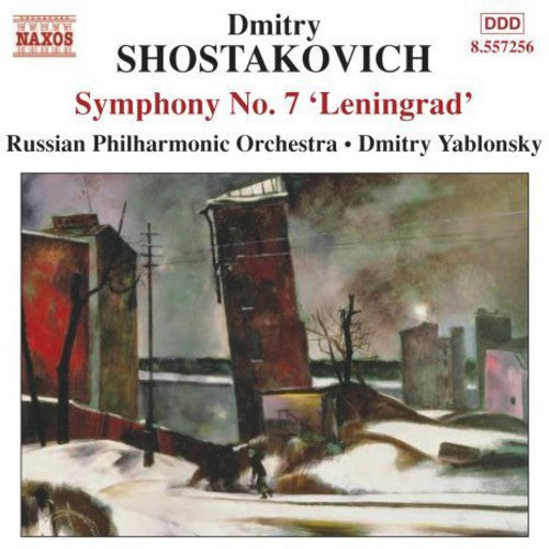 the album cover for Dmitry Yablonsky - Symphony 7: Leningrad Op 60