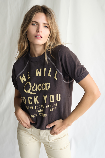 Queen We Will Rock You Womens Raglan Shirt