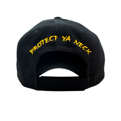 Wu-Tang Clan Officially Licensed Wu Gold Dad Hat Black