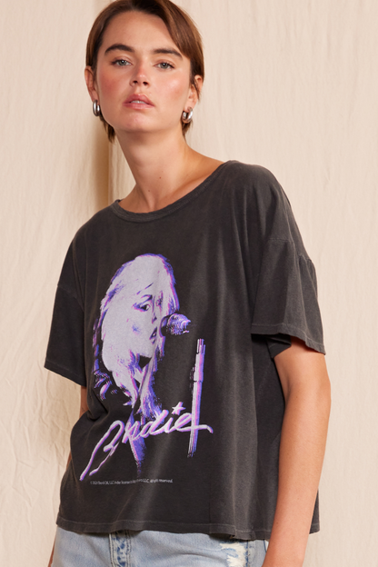 Blondie Sunday Girl Womens Tee Shirt Vintage Black