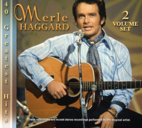Merle Haggard - 40 Greatest Hits Music CD