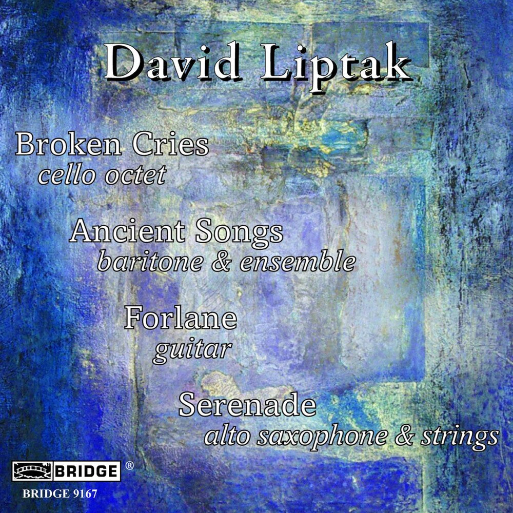 the album cover for MUSSORGSKY/RAVEL - Music of David Liptak