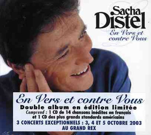 the album cover for Sacha Distel - En Vers Et Contre Vous [Import]