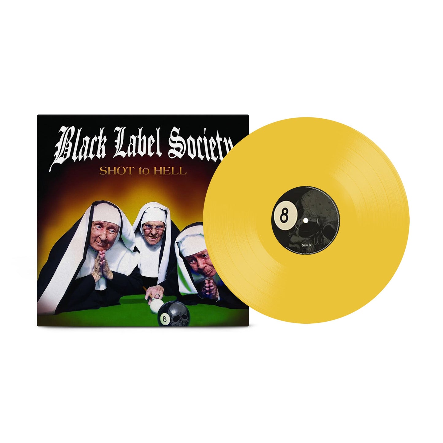 Black Label Society - Shot To Hell on Canary Yellow Vinyl Record