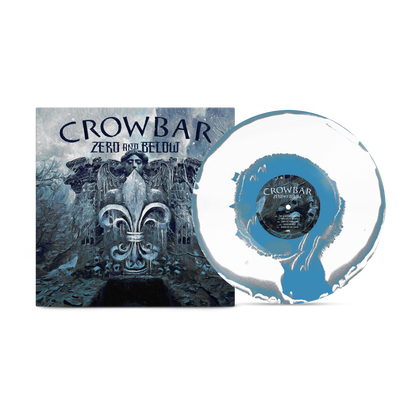 Crowbar  - Zero And Below Aside Bside Sky Blue, Grey & White Vinyl Record