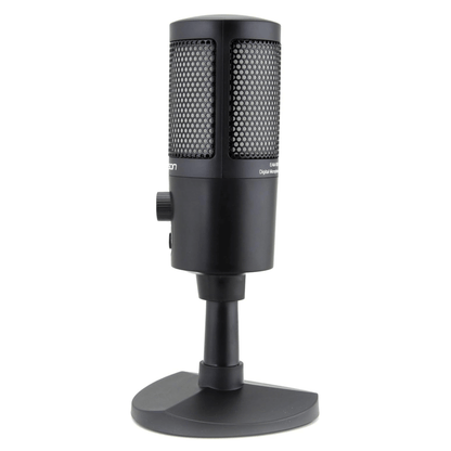 Emerson USB Gaming & Streaming Microphone with RGB Lighting with Tap-to-Mute