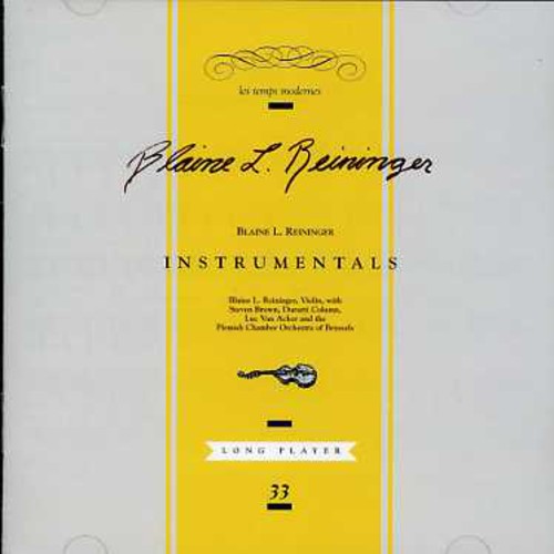 Reininger,blaine - Instrumentals - Music CD
