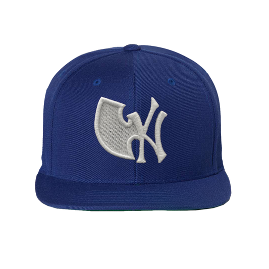 Wu-Tang Clan Officially Licensed Wu York Snapback Hat Royal Blue