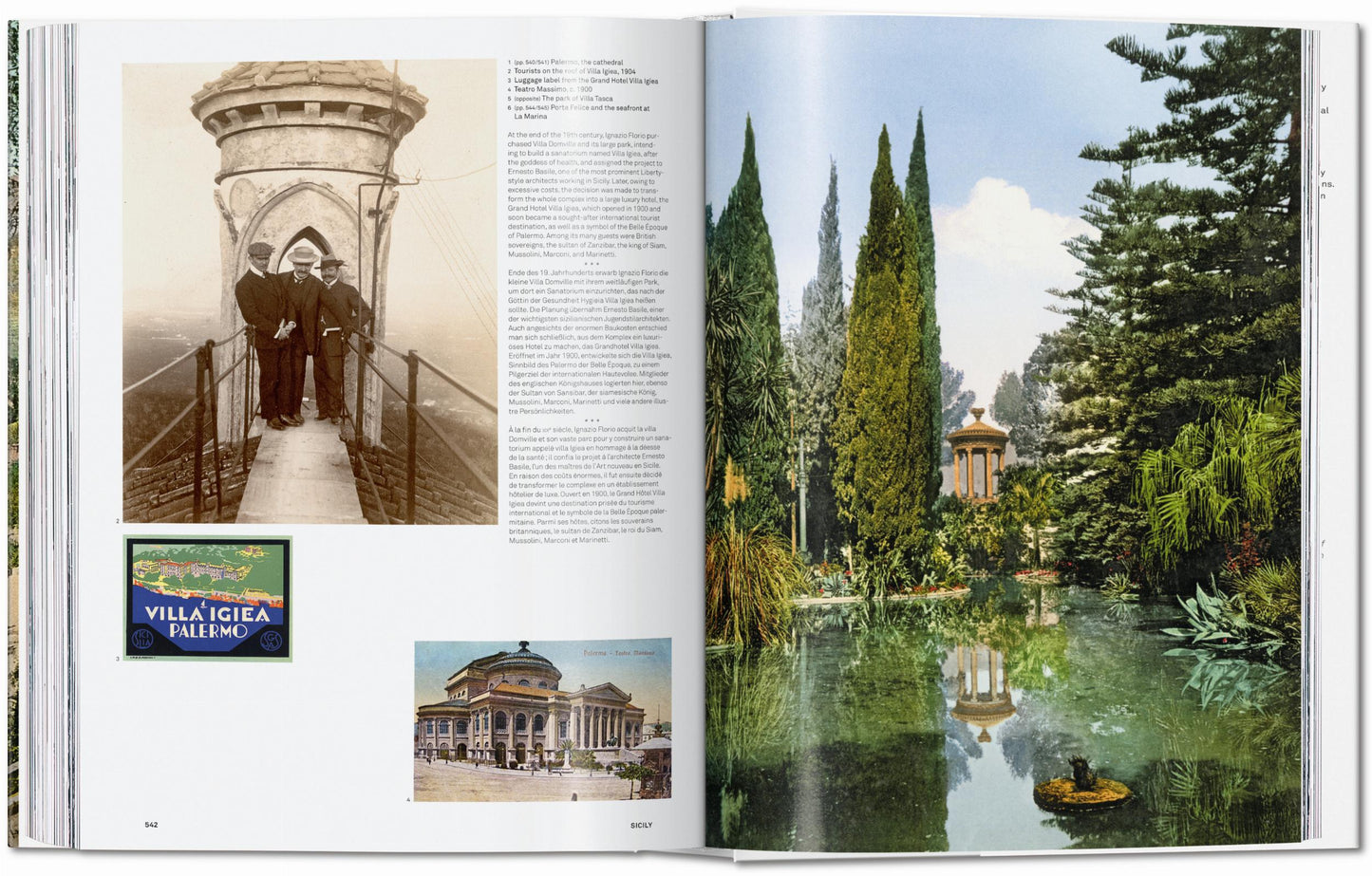 Italy 1900. A Portrait in Color (German, French, English) Book