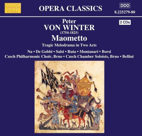 Von Winter / Na / De Gobb / Salsi / Ruta / Bellini - Maometto - Music CD