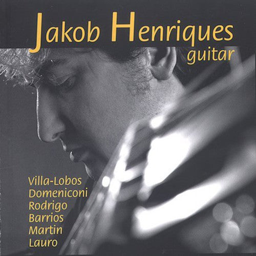 the album cover for Jakob Henriques - Plays Guitar