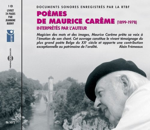 Careme,maurice - Poemes De Maurice Careme - Music CD