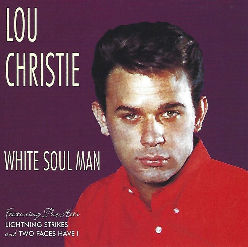 the album cover for Lou Christie - White Soul Man