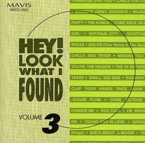 Hey Look What I Found 3 / Various - Hey Look What I Found 3 / Various - Music CD