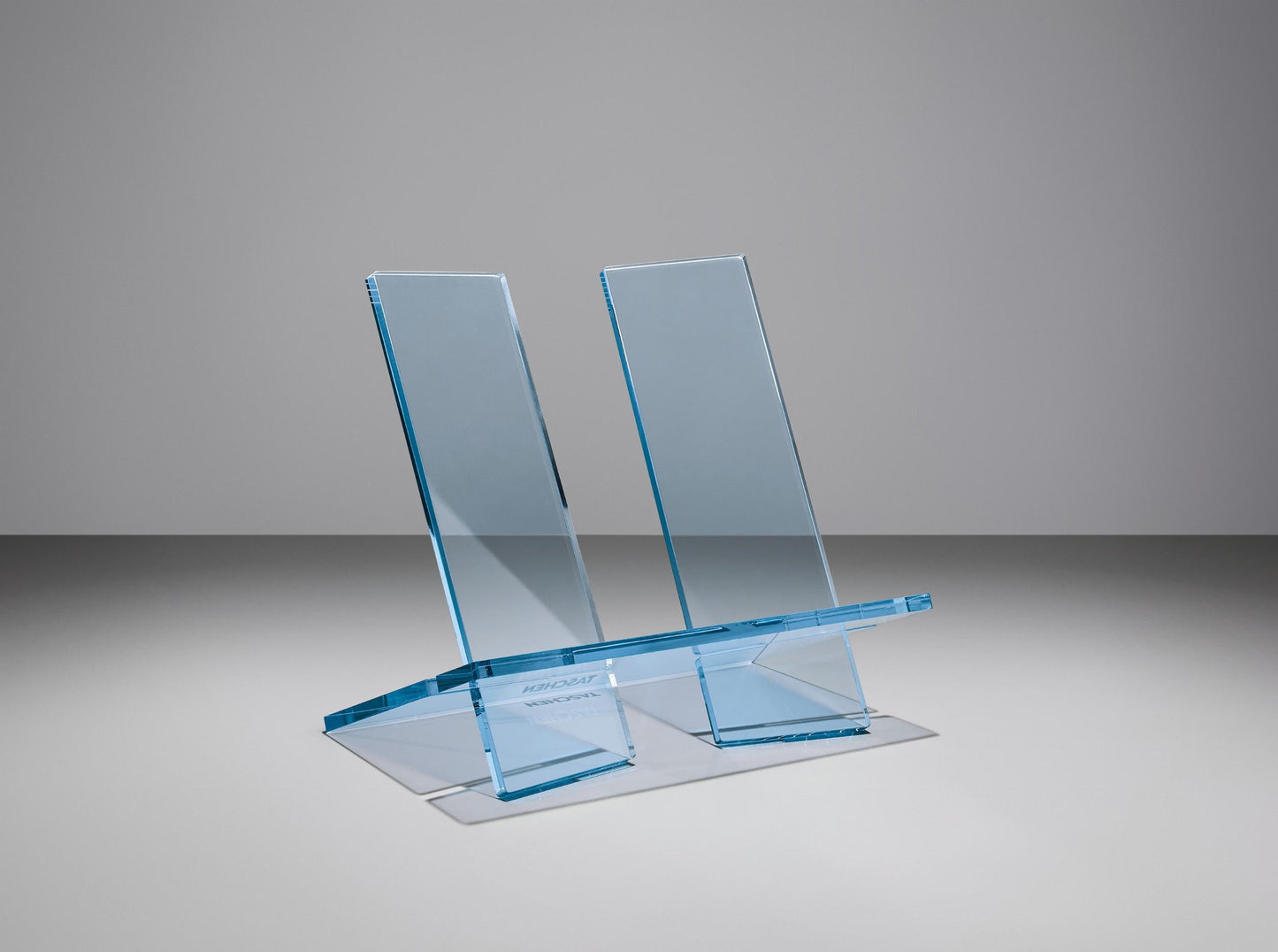 Bookstand. Medium. Aqua Blue Book