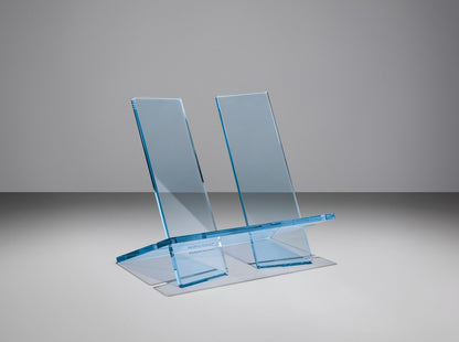 Bookstand. Medium. Aqua Blue Book