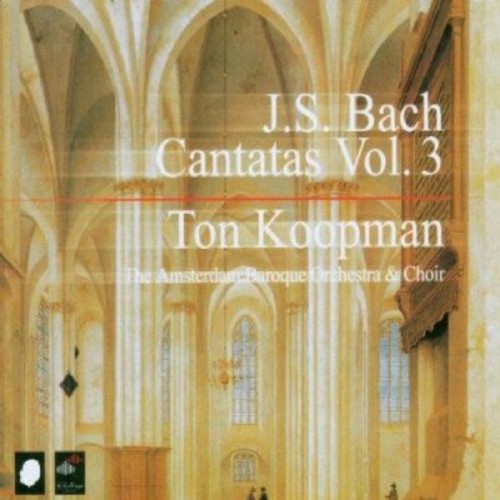 the album cover for Ton Koopman - Cantatas 3