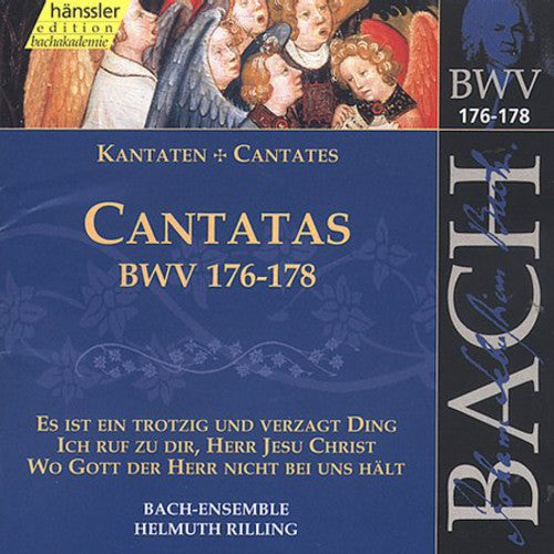 Bach / Gachinger Kantorei / Rilling - Sacred Cantatas Bwv 176-178 - Music CD