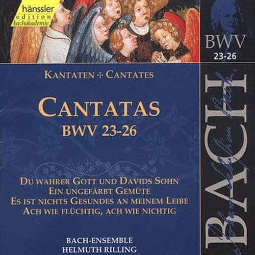 Bach / Gachinger Kantorei / Rilling - Sacred Cantatas Bwv 23-26 - Music CD