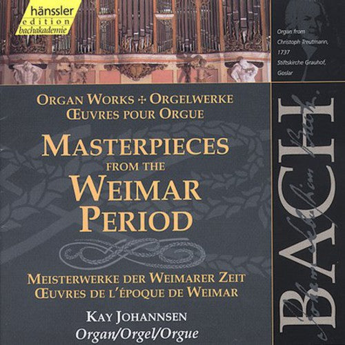 Bach / Johannsen - Organ Masterpieces - Music CD