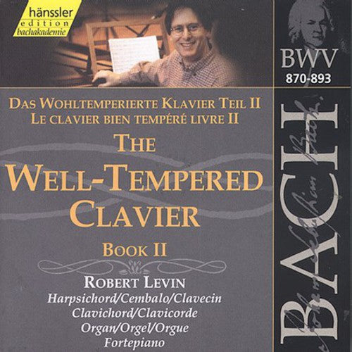Bach / Levin / Lislvand - Well Tempered Clavier 2 - Music CD