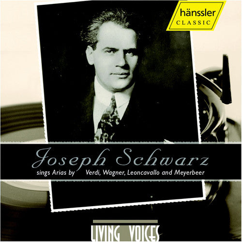 Schwarz,joseph - Joseph Schwarz Sings Arias - Music CD